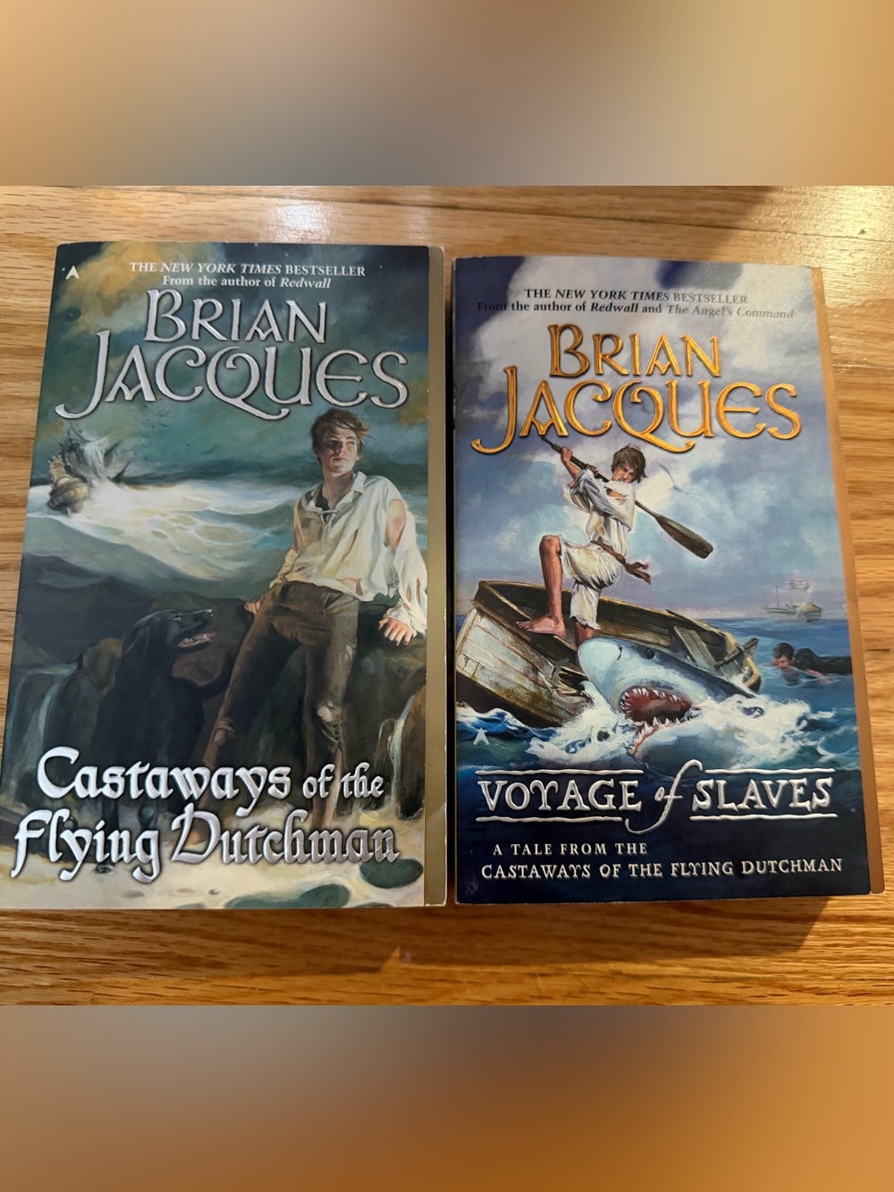 Brian Jacques Castaways of the Flying Dutchman Fantasy Paperback Set